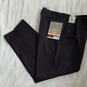 Savane Motion Flat Front Trousers